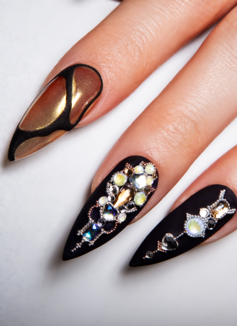 Acrylic nail extensions - long lasting nail enhancements